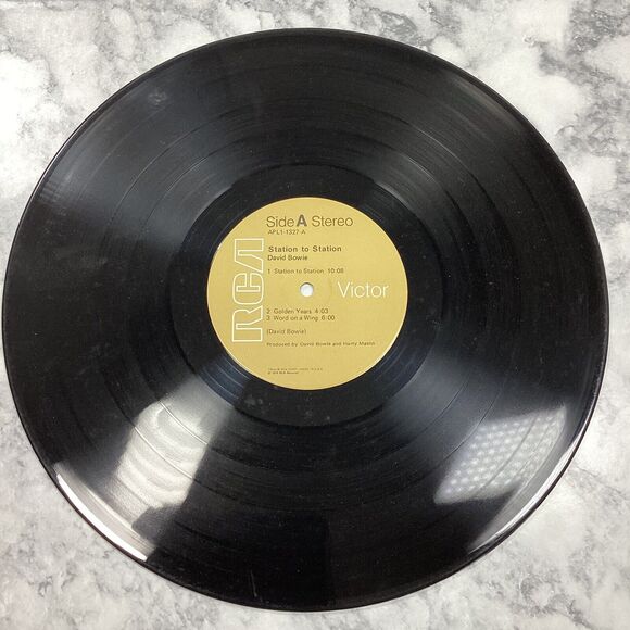 David Bowie Station To Station Vinyl Record LP RCA APL1-1327 Untested 1976 - Picture 4 of 7